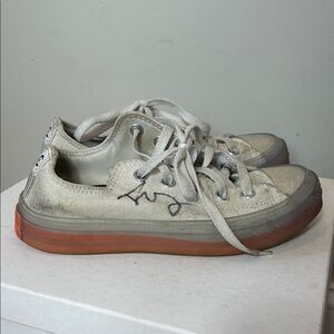 Converse Sneakers Signed by Fred Durst from Limp Bizkit